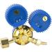 Oxygen Bottle Pressure Regulator Oxygen Regulator Shock Resistant Easy To Use Safe with Handwheel for Hospital - Buy Online on SooperMarket.com