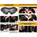 Tactical PJ Airsoft Helmet Set with Full Face Protection Mask, Detachable Anti-Fog Goggles - Paintball CS BK - Buy Online on SooperMarket.com