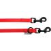 Biothane Dog Leash with Hook - Adjustable 2m to 5m for Small & Large Dogs - Durable Red 3.50m x 9mm - Buy Online on SooperMarket.com