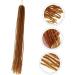 FOYTOKI Dirty Little Braids Double Ended Dreadlock Extensions Women Hairpiece Long Dreadlocks Fashion Hairpiece Dreadlocks Dreadlock Headband Wigs Hair Extensions Hair Wig Men Wig 90X8CM As Shown - Buy Online on SooperMarket.com