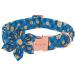 Aring Pet Pumpkin Dog Hales Band Cotton Halloween Plaid Dog Halison With Flower Adjustable Blue Halloween Pumpkin Hog Hales Bands For Small Medium Large Dogs X Small (Pack of 1) B: Cardaged Pumpkin