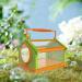 Portable Butterfly Habitat Cage Critter Caterpillars Outdoor Green Orange - Buy Online on SooperMarket.com