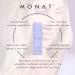 MONAT Violet Lights Anti-Brass Toning Masque - Natural Radiance for Healthy Beautiful Hair - Tone Brassiness & Illuminate Shine - Buy Online on SooperMarket.com