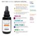 BioPureMED 25% Vitamin C Serum with Ferulic Acid & Tripeptide-5 | Anti-Wrinkle Face Moisturizer - Best Korean Organic Formula (2 Pack - Buy Online on SooperMarket.com