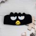 Kawaii Black Spa Headband for Women and Kids - Soft Face Wash and Makeup Headband for Skincare and Facials - Buy Online on SooperMarket.com