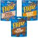 Chocolate Pretzel Bundle with Flipz Milk Chocolate Pretzels 90g Cookies & Cream Pretzels 90g & Peanut Butter Pretzels 90g (3 Pack)