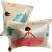 Satin Toddler Pillowcase Set - 13 x 18 inches Ballerina Theme - Retains Hair Moisture - Pack of 2 - Buy Online on SooperMarket.com