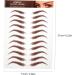CANIGHT 5 Sheets authentic eyebrow sticker eyebrow stickers shaping eyebrow stickers costume - Buy Online on SooperMarket.com