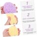 Angoily 6 Pcs Bath Ball Sponges - Kids Foam Sea Sponge & Hydrophilic Body Scrubbers for Spa & Bathing - Buy Online on SooperMarket.com