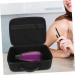 Gogogmee 1pc Hair Dryer Storage Bag Carrying Portable Travel Pouch for Hair Styling Tools Suitcase Black Eva - Buy Online on SooperMarket.com
