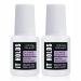 Brush On Nail Glue for Press On Nails 2-PK Extra Strong Nail Glue for Acrylic Nails Waterproof Nail Glue for Fake Nails Long Lasting Nail Glue Professional Nail Glue for Nail Tips (8ml) (Pack of 2) 2 Pack
