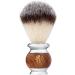 Cambridge Cut Throat Luxury Men's Shaving Brush - Premium Synthetic Silvertip Badger Bristles for Soap, Foam, or Cream - Vegan Friendly Male Grooming Gift - Buy Online on SooperMarket.com