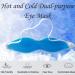 Reusable Cooling Eye Mask for Hot Cold Treatment - 2 Pack Blue Eye Mask for Eye Strain, Puffy Eyes, Dark Circles & Fine Lines - Buy Online on SooperMarket.com
