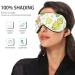 Haskirky Light Blocking Eye Mask - Adjustable for Men and Women - Ideal for Travel, Yoga, Meditation - Deep Sleep Goodies - Buy Online on SooperMarket.com