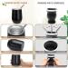 Telanks Modern 340 ML Yerba Mate Cup | 18/8 Stainless Steel | BPA-Free Lid Straw & Cleaning Brush | Black Tea Beverage Essential - Buy Online on SooperMarket.com