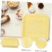 Zerodeko 1pc Cake Mold Silica Gel Jelly Ice Mold 26.5x24.5cm Yellow - Buy Online on SooperMarket.com