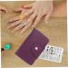 Mikinona 2pcs Nail Art Card Holder Stamping Nail Forms Sticker Organizer Rectangular Nail Art Plate Nail Stencil Bag Nail Art Stand Nail Steel Plate Package Nail Decals Purple Christmas Purple 14.5X9.5X1.8CM - Buy Online on SooperMarket.com