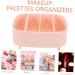 PLAFOPE Makeup Eyeshadow Box Makeup Storage Box Eyeshadow Divided Palettes Holder Divided Makeup Holder Eye Shadow Organizer 20.6X20X8.6CM Pink - Buy Online on SooperMarket.com