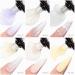 MEET ACROSS 6-Piece White Nail Polish Set - Milky White, Nude, Shimmer Glitter, Sheer Jelly Gel Colors - Buy Online on SooperMarket.com