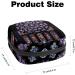 Anna Cowper Stained Glass Sanitary Napkin Storage Bag - Multi-Colored Period Pouch for Women and Teens - Buy Online on SooperMarket.com