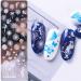 6 Piece Nail Art Stamping Set - Templates Stencils & Stamper for Perfect Manicures | International Shipping - Buy Online on SooperMarket.com