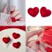 Love Shape New Year Crystal Heart Art Plush Heart Art Decoration Supplies For Girl Multi-color - Buy Online on SooperMarket.com