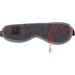 Heated Eye Mask for Dry Eyes | Portable Elastic Eye Compress | Relieve Fatigue & Eye Bags - 42 Massage - Buy Online on SooperMarket.com