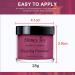 Honey Joy Dark Purple Nail Dip Dipping Powder 1oz (HJ-ND064B-WD17) | Acrylic Color Pigment - Buy Online on SooperMarket.com