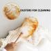 1PC Lambswool Duster with Wooden Handle 21 Inch Anti-Static Feather Duster Flexible Dusters for Cleaning Ceiling Fans Computer Screens Bookshelves 54cm - Buy Online on SooperMarket.com