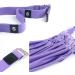 Yogagurt Stretch Band Premium Polyester Cotton Yoga Belt for Inversion Stretching Flexibility Training & Pilates Purple 1 Piece - Buy Online on SooperMarket.com