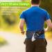 EI Sonador Running Belt with Water Bottle Holder - Hydration Waist Pack for Men and Women - Reflective Adjustable Fanny Bag in Gray - Buy Online on SooperMarket.com
