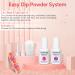 Lavender Violets 12 Pcs Dip Powder Nail Kit Starter 6 Colours Yellow Bright System Free Orange Temperature Change Dipping Powder System Liquid Set with Base & Top Coat Activator Nail Art Manicure M206 Amber - Buy Online on SooperMarket.com