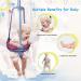 IECOPOWER Doorway Jumper - Durable Baby Bouncer & Swing with Steel Spring - Adjustable Seat Bag - Easy Installation - Ages 6 Months + (Red) - Buy Online on SooperMarket.com