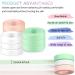 9 Rolls Eyelash Extension Tape with 60 Pairs of Under Eye Gel Pads - Breathable Fabric Lash Tape for Eyelash Extensions - Beauty Tool Set - Buy Online on SooperMarket.com