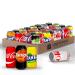Custom Case of 330ml Soft Drinks/Sodas/Fizzy Drinks of Your Choice / 3 Flavours x 8 Cans of Each | Variety Soda Cans 24 Pack (330 ml)