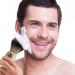Premium 4 in 1 Shaving Brush Kit for Men - Vegan Brush Sandalwood Soap Stainless Steel Bowl & Stand | Perfect Gift (Ivory White - Buy Online on SooperMarket.com