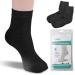 Puikos Moisturizing Socks for Women Men Dry Feet Socks Heel Socks Cracked Heel Repair Heel Treatment Gel Heel Sleeves for Cracked Feet Heel Repair Overnight(no-Show)
