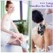 10-Piece Loofah Back Scrubber Set with Long Handle Brush - Exfoliating Shower Poufs for Men and Women - Buy Online on SooperMarket.com