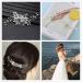 Elegant Bride Wedding Hair Comb Set | Crystal Pearl Hair Clips & Silver Vine Headdress for Girls - Buy Online on SooperMarket.com