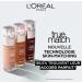 L Or al Paris Super-Blendable Foundation Skincare Infused with Hyaluronic Acid & 80% Moisturizing Cream Hydrates Skin in 72H & Improves Skin Quality in 2 Weeks 0.5C Rose Porcelaine - 30ml - Buy Online on SooperMarket.com
