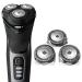 Replacement heads SH30/50 compatible with Philips Series 1000 Series 3000 Star Wars Aquatouch (3 pieces)