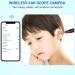 Earwax Remover Tool MYPIN 1080P HD Wireless Otoscope Ear Cleaner Kit Ear Wax Removal Kit Camera Ear Drops for Wax Ear Camera for iPhone/iPad/Android Red - Buy Online on SooperMarket.com