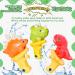 Canvalite Dinosaur Bath Bombs for Kids | 12 Colorful Organic Dino Eggs with Surprise & Water Pistol | Perfect Birthday & Christmas Gift - Buy Online on SooperMarket.com