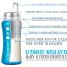 9oz Insulated Stainless Steel Sippy Cup for Toddlers | Leak-free, Non-toxic, Medical Grade Silicone | Blue Sapphire - Buy Online on SooperMarket.com