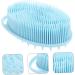 3pcs Double Sided Bath Brush Set - Baby & Body Silicone Scrubber - Buy Online on SooperMarket.com