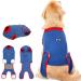 BT Bear Dog Surgery Recovery Suits Soft Elastic Cotton Pet Cat Recovery Jackets Vest After Surgery Clothing After Surgery Wear Anti Licking Wounds (XX-Large) - Buy Online on SooperMarket.com
