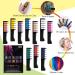 Washable Hair Chalk Comb - 10 Colors Professional Hair Color Dyeing Tool for Party Cosplay - Perfect DIY Gift for Girls Ages 5-11 - Buy Online on SooperMarket.com