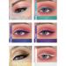 Joyeee 12 Colored Glitter Eyeliner Pencil Set Eye Liner Pen Brown Blue Red White Green Glitter Black Eyeliner Eyeshadow Waterproof Smudgeproof Long Lasting Gel Eyeliner Make Up for Girl Women Gift #042 - Buy Online on SooperMarket.com