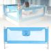 GearKing 74''L Bed Rail for Toddlers,Extra Long and Tall Baby Bed Rails Guard Specially Designed for Twin, Full, Queen, King Size 1 Side:74''(L) 27(H)