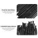 300 Pcs Mini Lipstick & Lip Liner Brushes - Exfoliating Lip Applicator Wands for Makeup - Travel Disposable - Perfect for Cosmetics - Black - Buy Online on SooperMarket.com